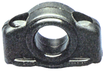 Kunststof schootoog, max. &Oslash;12mm, zwart - 9003602 - 9003602