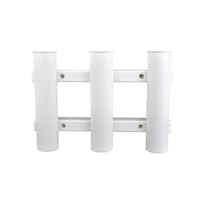 TFB Hengelhouder 3-voudig, wandmontage universeel, wit - 900491085 - 900491085