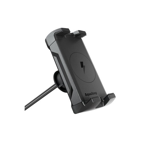 AquaAmp 525X-SS Verticale slanke klemhouder, 25W Qi2.2, sterke magneet - 900711327 - 900711327