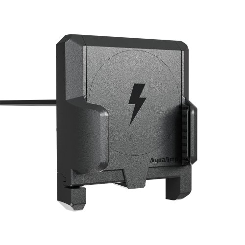 AquaAmp 915 Verticale vlakke klemhouder, 15W Qi2, standaard magneet - 900711343 - 900711343