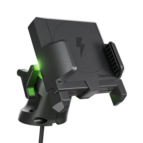 AquaAmp 915-ARM Verticale verstelbare klemhouder met LED, 15W Qi2, standaard magneet - 900711351 - 900711351