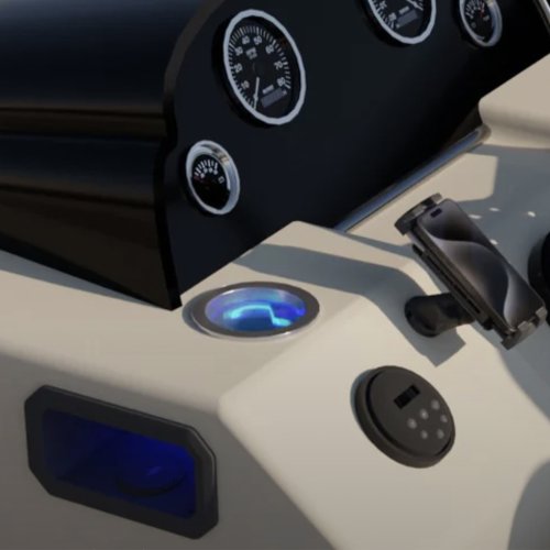 AquaAmp SeaSocket Cup Holder, 12VDC 360Watt - 900711370 2 - 900711370