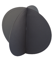 Kunststof Ankerbal, &Oslash;350mm, zwart - 9008005 1 - 9008005