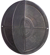 Kunststof Ankerbal, &Oslash;350mm, zwart - 9008005 - 9008005