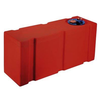 Kunststof inbouw brandstoftank 91l, 910x300x410mm met flensplaat - 9008110 - 9008110