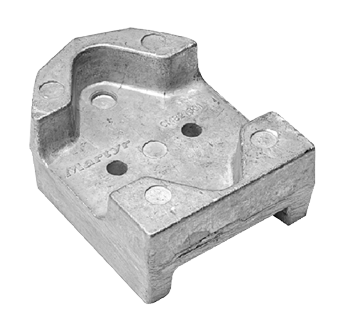 Zink anode Mercruiser/Sterndrive Bravo 2, REF: 43994 (OEM 821631) - 9017014 - 9017014