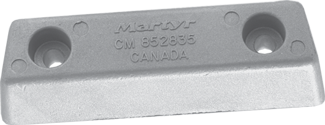 Zink anode Volvo Penta sterndrive, bar (OEM 852835) - 9017036 - 9017036