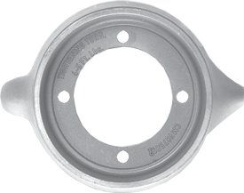 Zink anode Volvo Penta saildrive, ring 4-gats voor S-130 (OEM 875812) - 9017042 - 9017042