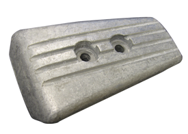 Zink anode Volvo Penta sterndrive, upper gear case for SXA/DPS (OEM 3883728) - 9017047 - 9017047