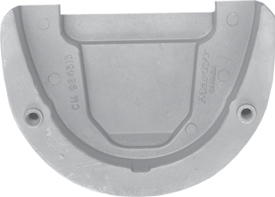 Zink anode OMC/sterndrive, Transom Plate (OEM 984513) - 9017067 - 9017067