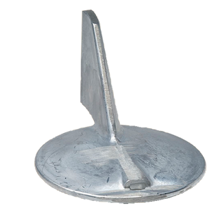 Aluminium anode Yamaha outboard, skeg (OEM 6K14537102) - 9017110a - 9017110A