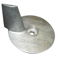 Zink anode Mercury/Mariner/Force/Honda outboard, Skeg (OEM 41107ZV500) - 9017122 - 9017122