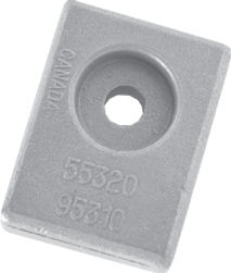 Magnesium anode Suzuki outboard, small block (OEM 55320-95310) - 9017132m 1 - 9017132M
