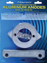 Magnesium anode kit, Volvo 280 - 9017510m - 9017510M