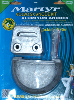 Magnesium anode kit, Volvo SX - 9017512m - 9017512M