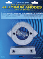 Magnesium anode kit, Volvo 290 - 9017513m - 9017513M