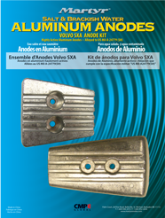 Zink anode kit, Volvo SX-A/DPS - 9017516 - 9017516