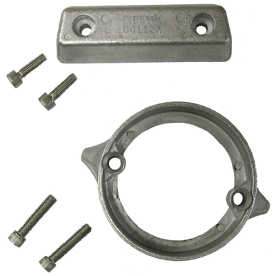 Aluminium Anode kit Navalloy, Volvo 290 dual prop - 9017614a - 9017614A