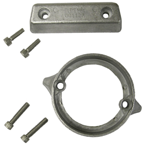 Aluminium Anode kit Navalloy, Volvo 290 dual prop - 9017614a - 9017614A
