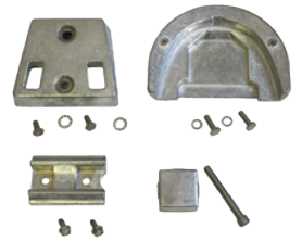 Navalloy Bombardier OMC Cobra aluminium anode kit - 9017650a 3 - 9017650A