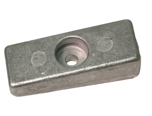 Navalloy Side Pocket Anode Mercury 826134T & Honda 41109-ZW1-003 - 9017658a - 9017658A