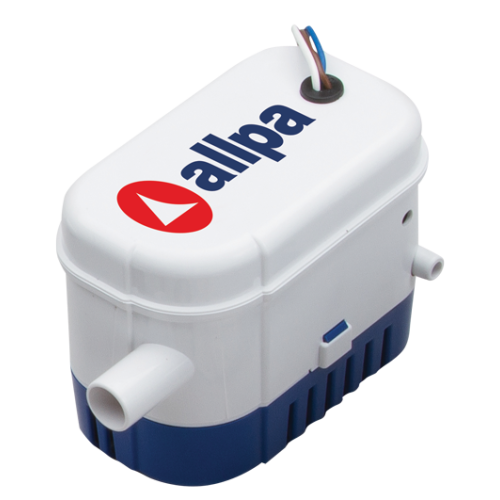 Bilgepomp met ge&iuml;ntegreerde vlotterschakelaar, 75l/min, 12V, 4A, &Oslash;29mm-slangaansluiting - 9018136 - 9018136