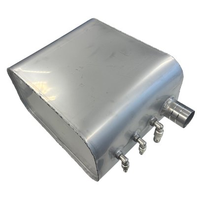 Brandstoftank RVS 21l, 300x200x350mm met gelaste fittings - 9020002 1 - 9020002