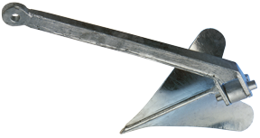 Verzinkt-Stalen ploegschaaranker, 5kg - 9020050 - 9020050