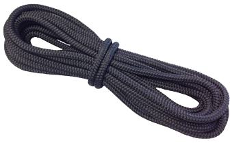 16-Voudig gevlochten fenderlijnen met handgemaakte oogsplits 8mm, blauw, L=2m - 9020908 - 9020908