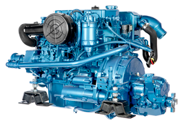Sol&eacute; Scheepsdieselmotor Mini 62 35 HP met Technodrive keerkoppeling TMC260, R=2.00:1 - 9022050 2 - 9022050