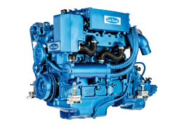 Sol&eacute; Scheepsdieselmotor SDZ 165 TURBO & intercooler, met Technodrive keerkoppeling TM170, R=2.04:1 - 9022250 1 - 9022250
