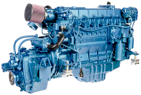 Sol&eacute; Scheepsdieselmotor SDZ 205 TURBO met Technodrive keerkoppeling TM880A, R=2.08:1 - 9022271 2 - 9022271