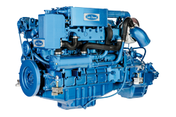 Sol&eacute; Scheepsdieselmotor SDZ 280 TURBO & intercooler, met Technodrive keerkoppeling TM265, R=2.09:1 - 9022282 1 - 9022282