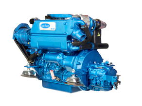 Sol&eacute; Scheepsmotor SK-60 met Technodrive keerkoppeling TMC260, R=2.47:1 - 9022347 1 - 9022347