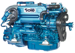 Sol&eacute; Scheepsmotor SM-82 met TM93, R=2.77:1 - 9022638 1 - 9022638