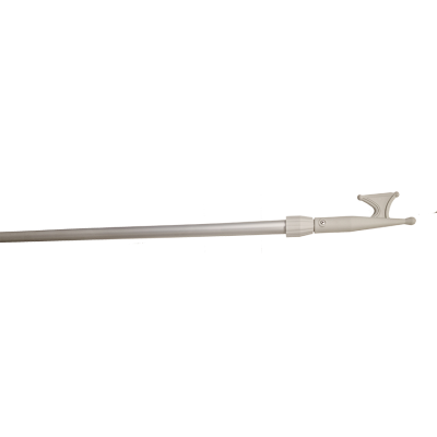 Aluminium bootshaak met extra zware telescopische steel en kunststof haak - 9026000 - 9026000