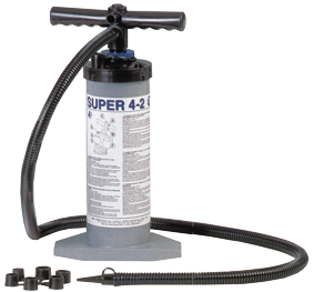 Dubbelwerkende luchtpomp 'Super' type 6-3 (6l) - 9026006 - 9026006