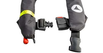 Automatisch reddingsvest model Antares EVO Harnas 165N >40kg zwart - 9031808 2 - 9031808