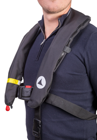 Automatisch reddingsvest model Antares EVO Harnas 165N >40kg zwart - 9031808 5 - 9031808