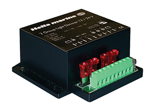 Hella Twee groepen dimmer, 8-30V DC 12-24V - 9041480 - 9041480