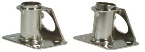 RVS scepterpot 90&deg;, voetplaat L=65mm, B=70-90mm, &Oslash;25mm - 9042190 1 - 9042190