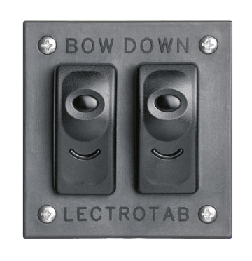 Elektrische trim tab set, 9"x18", 12V (boot 22'-30'/7-9m) - 90470918 2 - 90470918