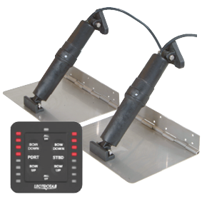 Elektrische trim tab set, 9"x18", 12V (boot 22'-30'/7-9m) - 90470918m 1 - 90470918/M