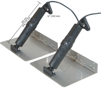 Elektrische trim tab set 9"x36" met Automatic Leveling Control; 1 stuurstand - 90470936alc1 2 - 90470936/ALC1