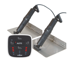 Elektrische trim tab set 12"x36" met Automatic Leveling Control; 1 stuurstand - 90471236alc1 - 90471236/ALC1