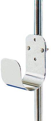 RVS Reddingsboei-ophangbeugel voor montage op railing of wand - 9048047 - 9048047