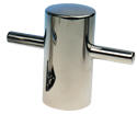RVS Bolder lasmontage, &Oslash;100mm, H=195mm, stok 2x75mm - 9048490 - 9048490