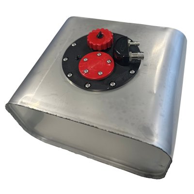 Brandstoftank RVS 50l, 700x350x200mm met flensplaat - 9050001 2 - 9050001