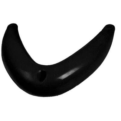 boegfender, 80x700mm, zwart - 9059037 - 9059037