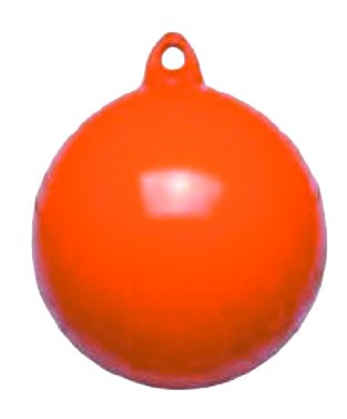 Ankerboei, &Oslash;350mm, L=400mm, oranje (maat 1), met 1 oog - 9059081 1 - 9059081